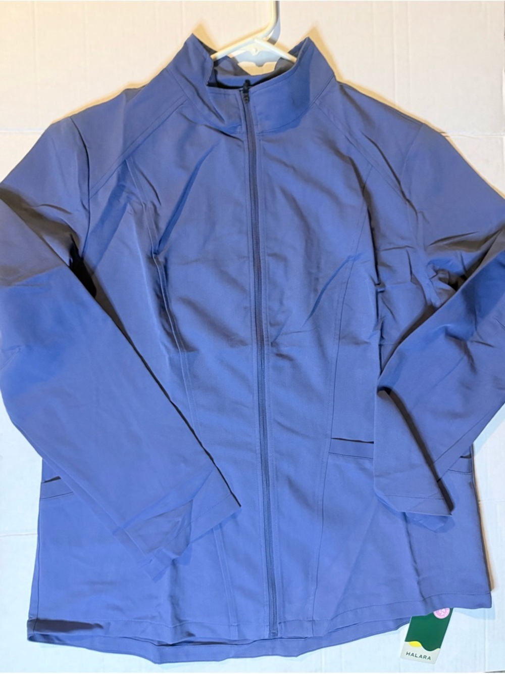 HALARA Men's Lavender Full-Zip Lightweight Jacket